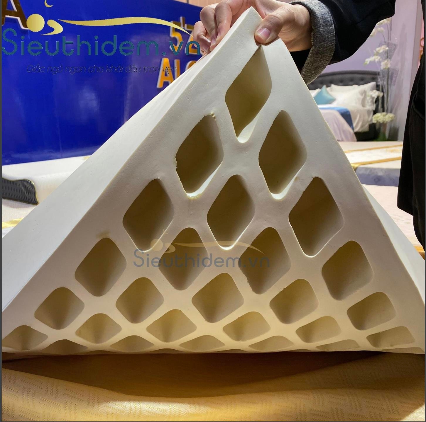 Đệm cao su Kim Cương xuất khẩu Princess Gold-1