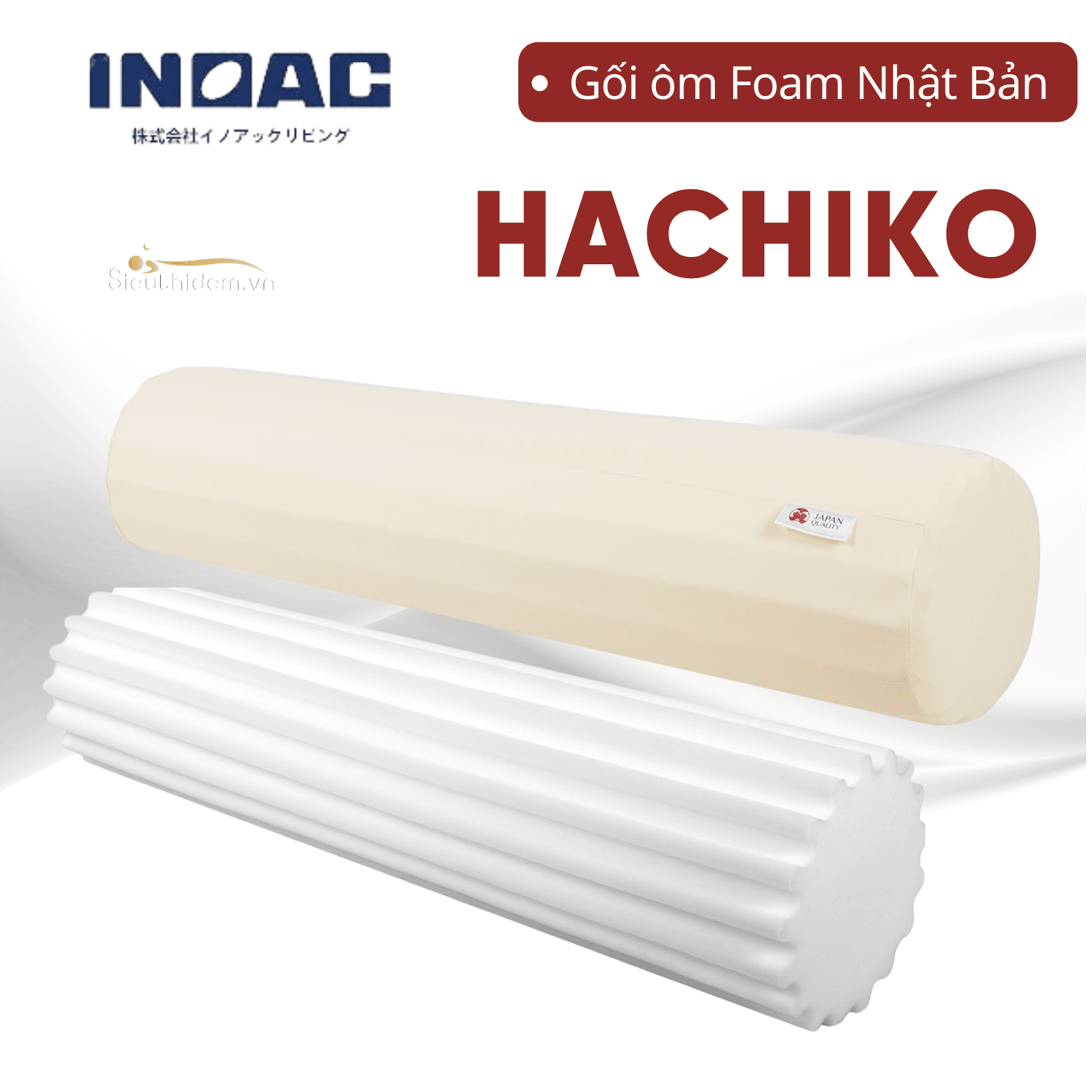Gối ôm Foam Nhật Bản Hachiko