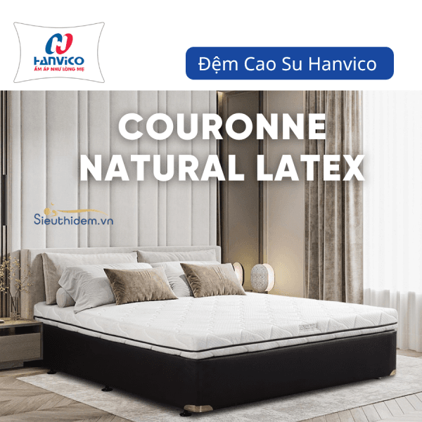 Đệm cao su Couronne Natural Latex