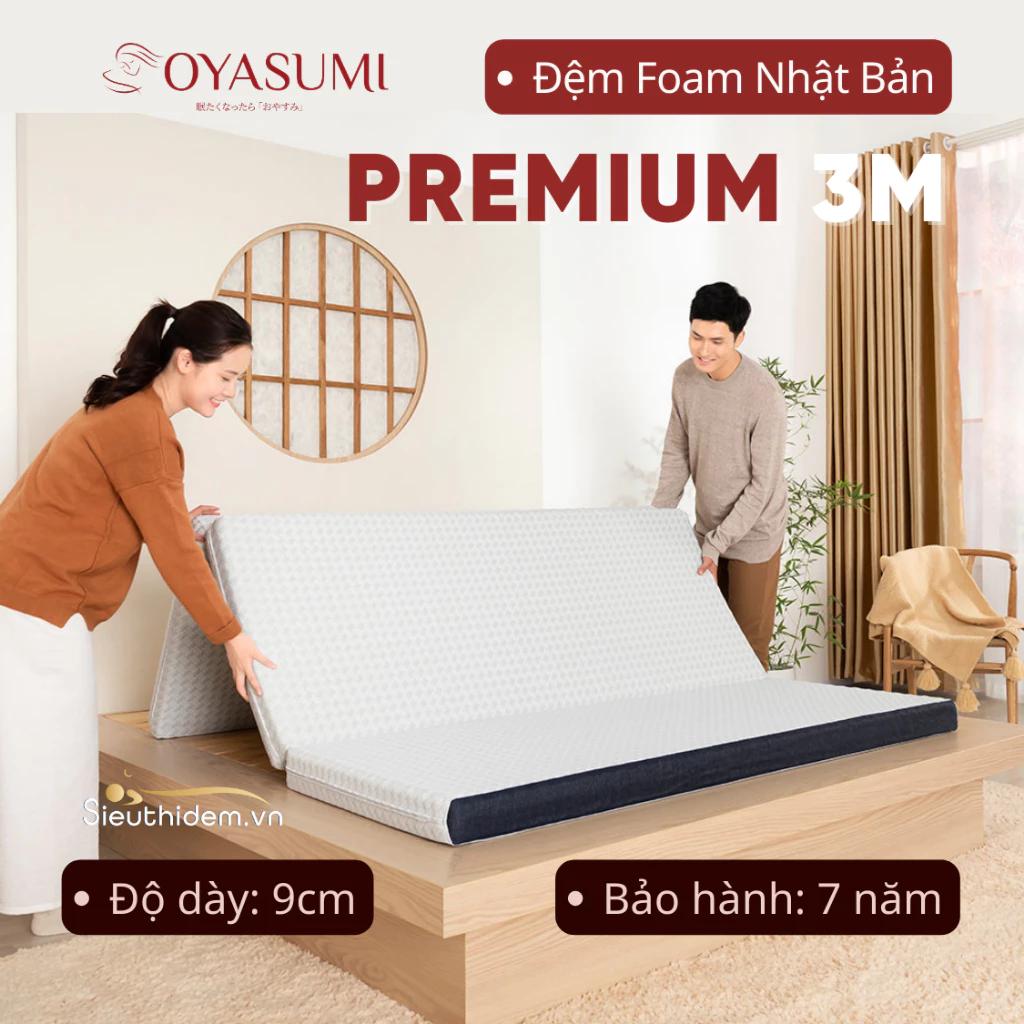Đệm foam Nhật Bản Inoac Oyasumi premium Massage 3M