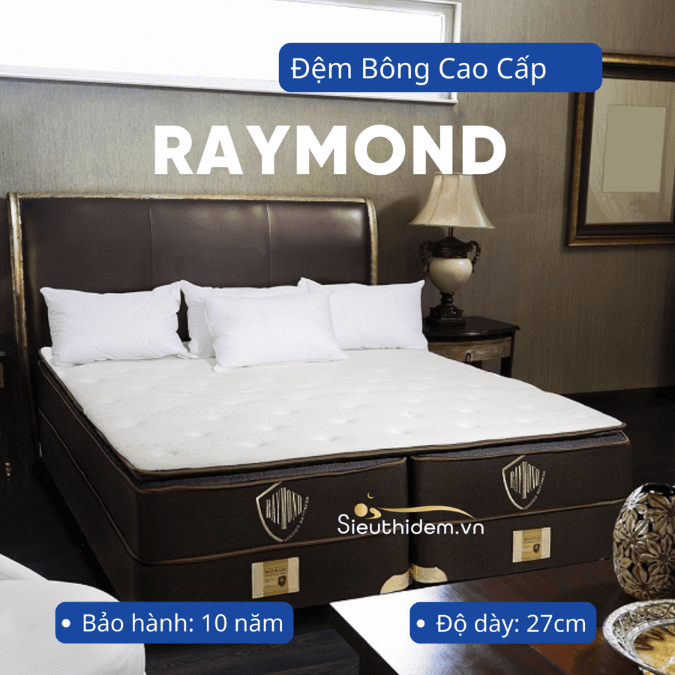 Đệm bông Hanvico cao cấp Raymond