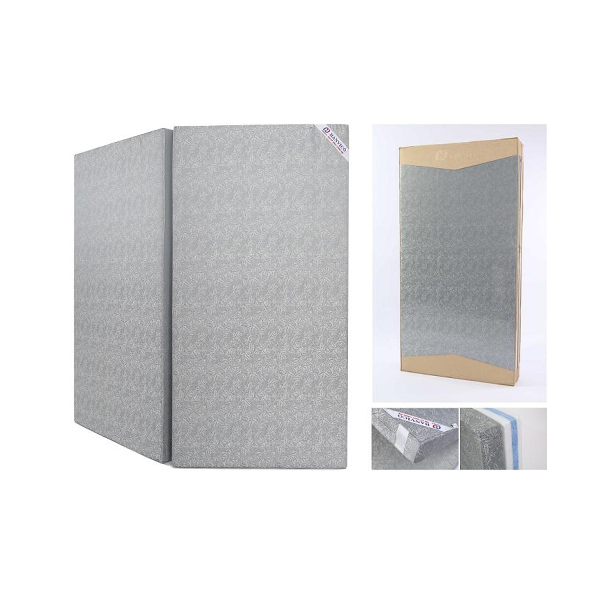 Đệm bông gấm chống khuẩn Hanvico-3